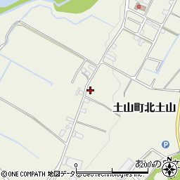 滋賀県甲賀市土山町北土山2310周辺の地図