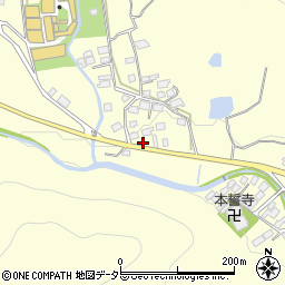 兵庫県姫路市夢前町護持577周辺の地図