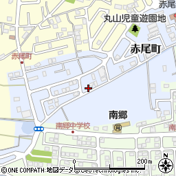 滋賀県大津市赤尾町5-10周辺の地図