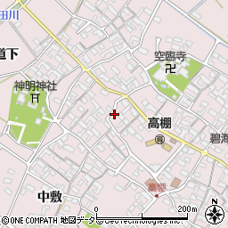 愛知県安城市高棚町郷136周辺の地図