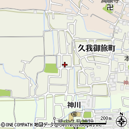京都府京都市伏見区久我御旅町6-164周辺の地図