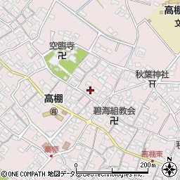 愛知県安城市高棚町郷211周辺の地図