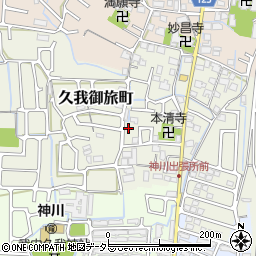 京都府京都市伏見区久我御旅町2-112周辺の地図
