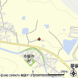 兵庫県姫路市夢前町護持493周辺の地図