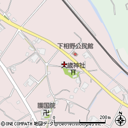 兵庫県三田市下相野89周辺の地図