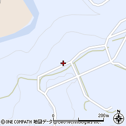 広島県庄原市東城町竹森166周辺の地図