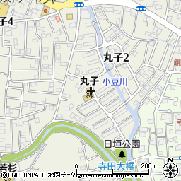 静岡市役所保健福祉施設　子育て支援センター丸子周辺の地図