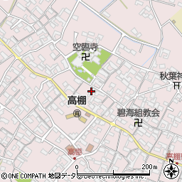 愛知県安城市高棚町郷周辺の地図