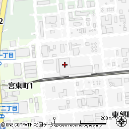 明星工業株式会社　四日市営業所・三菱ケミカル旭作業所周辺の地図