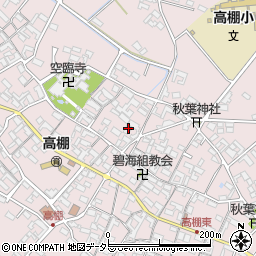 愛知県安城市高棚町郷220周辺の地図