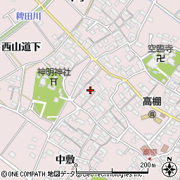愛知県安城市高棚町郷149周辺の地図