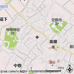 愛知県安城市高棚町郷138周辺の地図