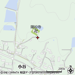 兵庫県加西市北条町小谷周辺の地図