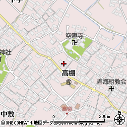 愛知県安城市高棚町郷126-1周辺の地図