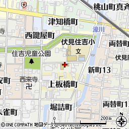 京都市立伏見住吉幼稚園周辺の地図