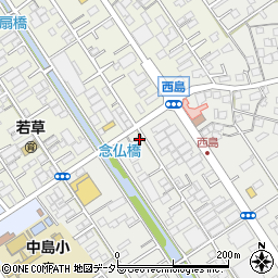 静岡県静岡市駿河区西島847周辺の地図