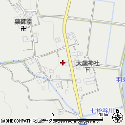 兵庫県三田市上槻瀬613周辺の地図
