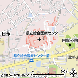 三重県立総合医療センター周辺の地図