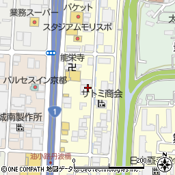 京都府京都市伏見区毛利町周辺の地図