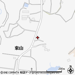 兵庫県三田市東山1166周辺の地図