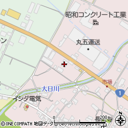 滋賀県甲賀市土山町市場359周辺の地図