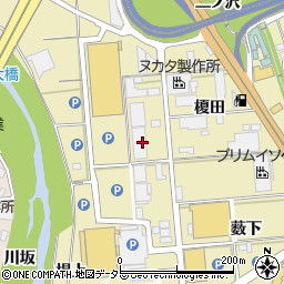 新英金属株式会社　岡崎工場周辺の地図