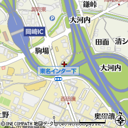 愛知県岡崎市大平町ゼッポウ周辺の地図