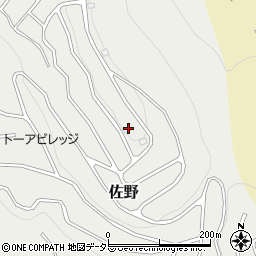 静岡県伊豆市佐野869-309周辺の地図