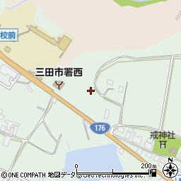 兵庫県三田市長坂1145周辺の地図