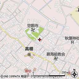 愛知県安城市高棚町郷189周辺の地図