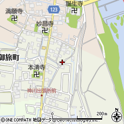 京都府京都市伏見区久我御旅町1-36周辺の地図