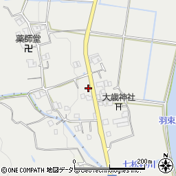 兵庫県三田市上槻瀬611周辺の地図