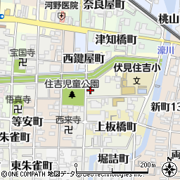 京都府京都市伏見区中之町473周辺の地図