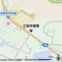 兵庫県三田市長坂1143周辺の地図
