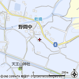 大阪府豊能郡能勢町野間中791周辺の地図