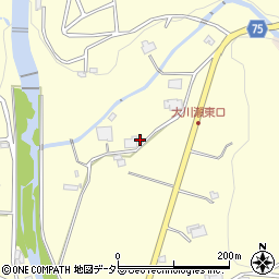兵庫県三田市大川瀬459周辺の地図