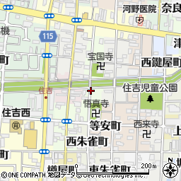 京都府京都市伏見区榎町周辺の地図