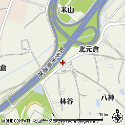 愛知県知多郡阿久比町卯坂高ノ砂周辺の地図