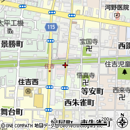京都府京都市伏見区下神泉苑町周辺の地図