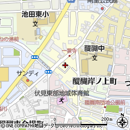 フカイデンキ醍醐店周辺の地図