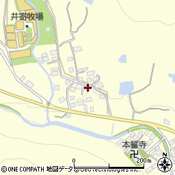 兵庫県姫路市夢前町護持564周辺の地図