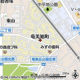 〒444-0877 愛知県岡崎市竜美旭町の地図
