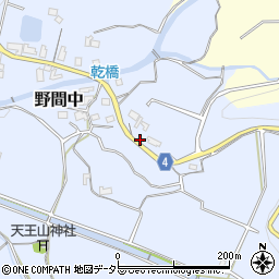 大阪府豊能郡能勢町野間中129周辺の地図
