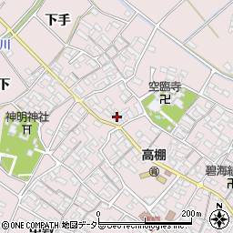 愛知県安城市高棚町郷99周辺の地図