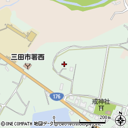 兵庫県三田市長坂220周辺の地図