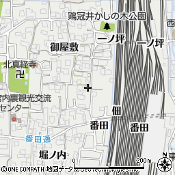 京都府向日市鶏冠井町東井戸19周辺の地図