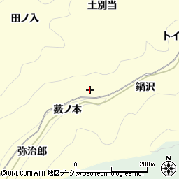 愛知県岡崎市蓬生町（薮ノ本）周辺の地図