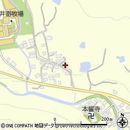兵庫県姫路市夢前町護持607周辺の地図