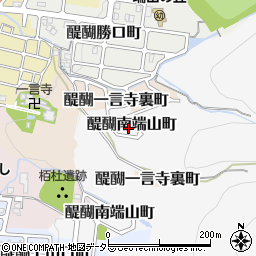 京都府京都市伏見区醍醐南端山町15周辺の地図