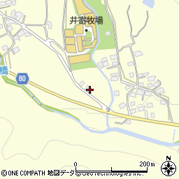 兵庫県姫路市夢前町護持764周辺の地図